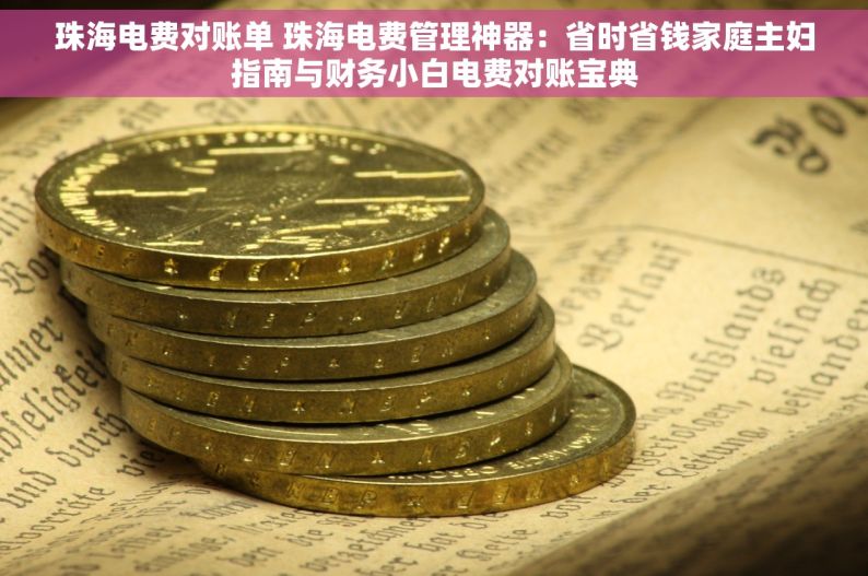 珠海电费对账单 珠海电费管理神器：省时省钱家庭主妇指南与财务小白电费对账宝典
