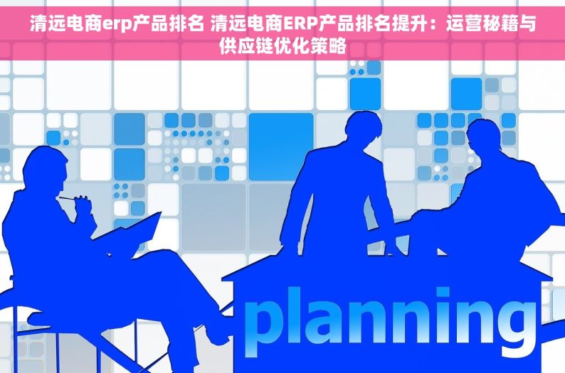 清远电商erp产品排名 清远电商ERP产品排名提升：运营秘籍与供应链优化策略