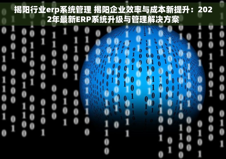 揭阳行业erp系统管理 揭阳企业效率与成本新提升：2022年最新ERP系统升级与管理解决方案