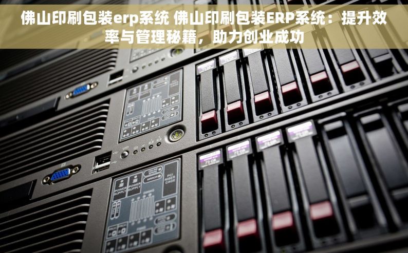 佛山印刷包装erp系统 佛山印刷包装ERP系统：提升效率与管理秘籍，助力创业成功