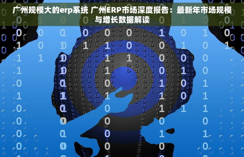 广州规模大的erp系统 广州ERP市场深度报告：最新年市场规模与增长数据解读