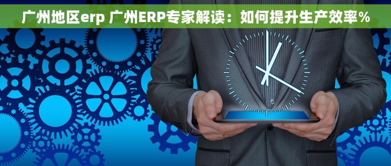 广州地区erp 广州ERP专家解读：如何提升生产效率%