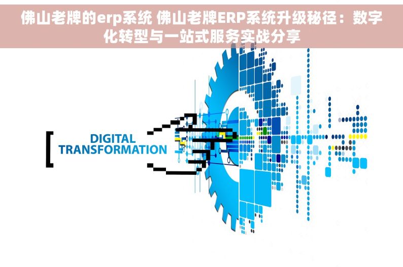 佛山老牌的erp系统 佛山老牌ERP系统升级秘径：数字化转型与一站式服务实战分享