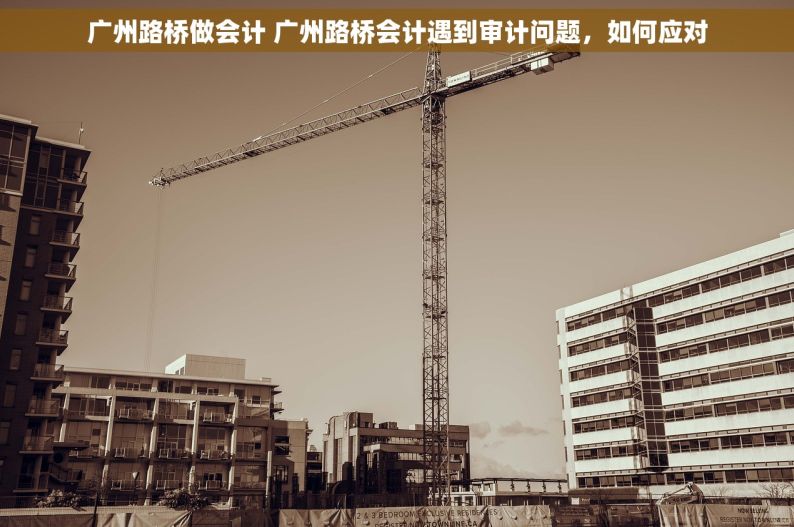 广州路桥做会计 广州路桥会计遇到审计问题，如何应对