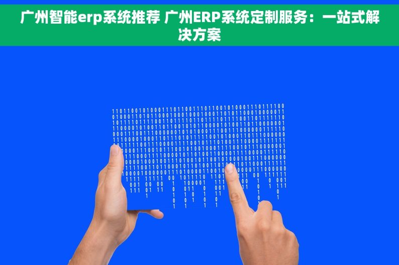 广州智能erp系统推荐 广州ERP系统定制服务：一站式解决方案