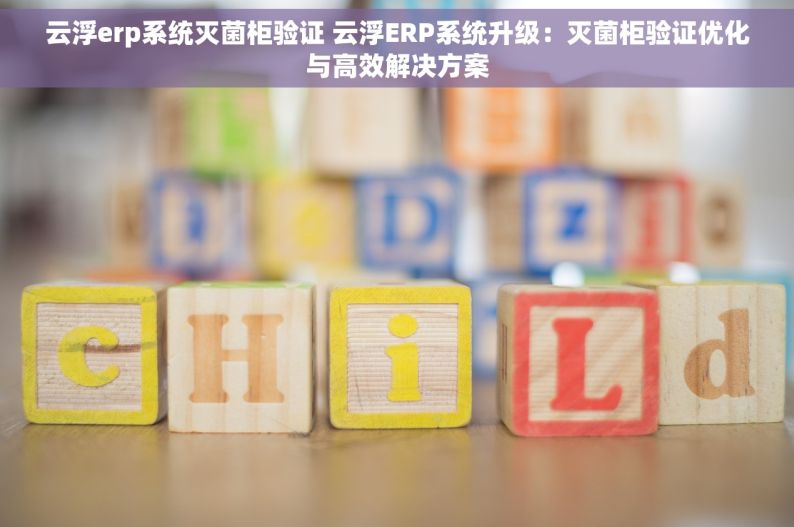 云浮erp系统灭菌柜验证 云浮ERP系统升级：灭菌柜验证优化与高效解决方案