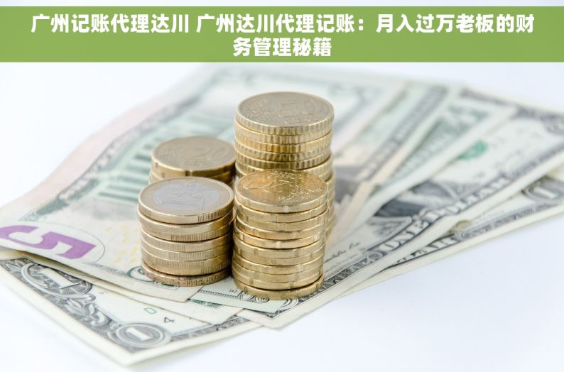 广州记账代理达川 广州达川代理记账：月入过万老板的财务管理秘籍