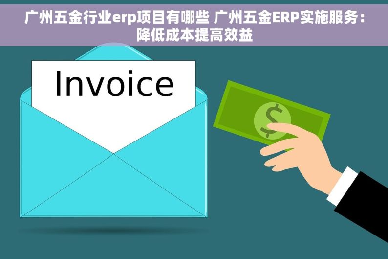 广州五金行业erp项目有哪些 广州五金ERP实施服务：降低成本提高效益