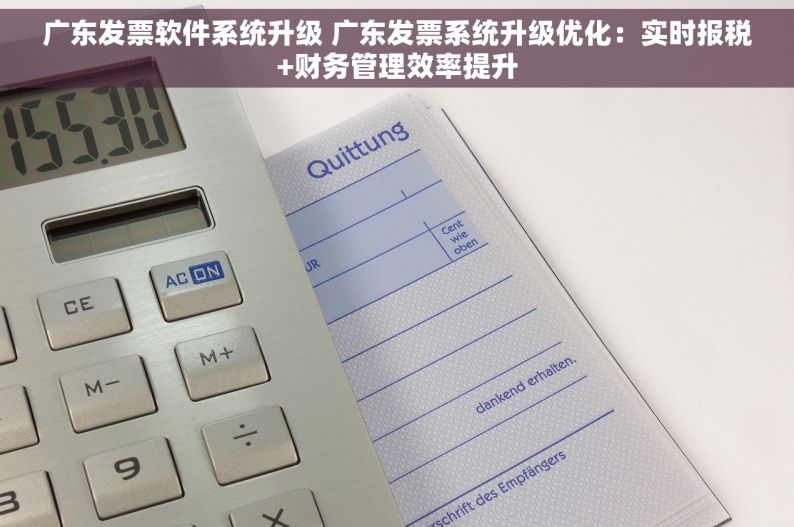 广东发票软件系统升级 广东发票系统升级优化：实时报税+财务管理效率提升