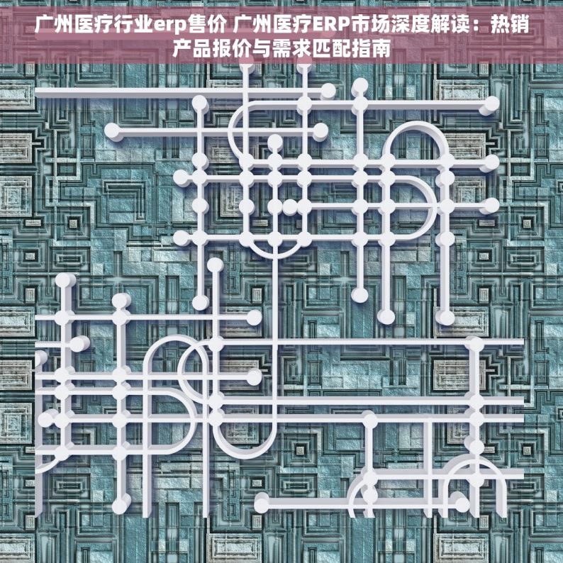 广州医疗行业erp售价 广州医疗ERP市场深度解读：热销产品报价与需求匹配指南
