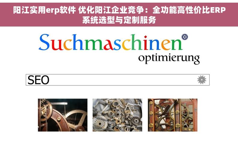 阳江实用erp软件 优化阳江企业竞争：全功能高性价比ERP系统选型与定制服务