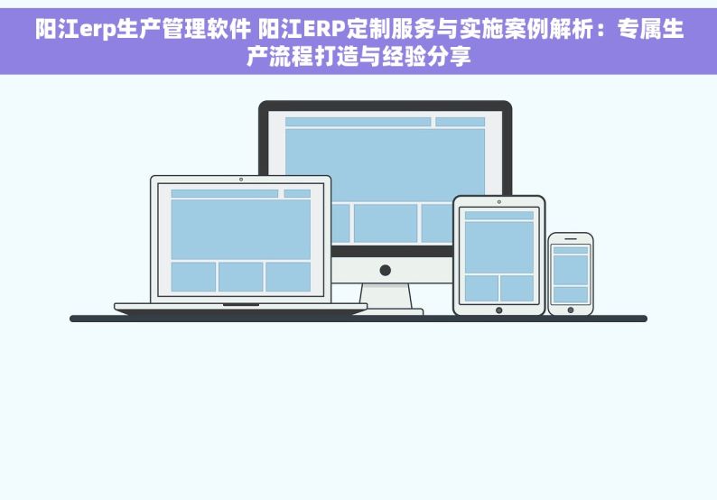 阳江erp生产管理软件 阳江ERP定制服务与实施案例解析：专属生产流程打造与经验分享