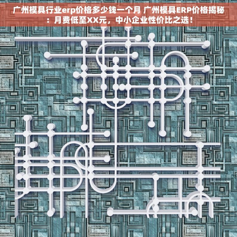 广州模具行业erp价格多少钱一个月 广州模具ERP价格揭秘：月费低至XX元，中小企业性价比之选！