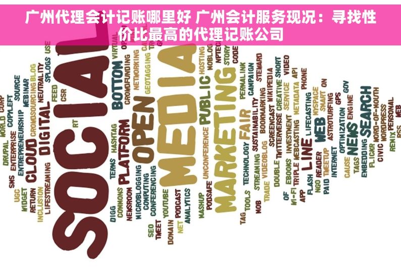 广州代理会计记账哪里好 广州会计服务现况：寻找性价比最高的代理记账公司