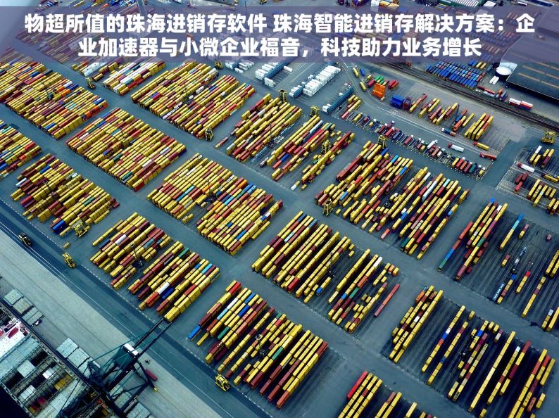 物超所值的珠海进销存软件 珠海智能进销存解决方案：企业加速器与小微企业福音，科技助力业务增长