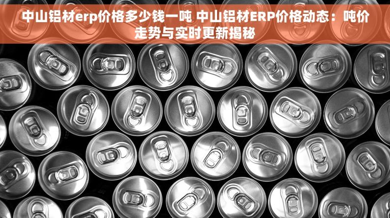 中山铝材erp价格多少钱一吨 中山铝材ERP价格动态：吨价走势与实时更新揭秘