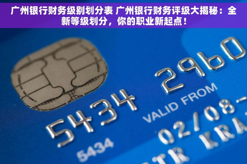 广州银行财务级别划分表 广州银行财务评级大揭秘：全新等级划分，你的职业新起点！