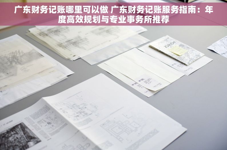 广东财务记账哪里可以做 广东财务记账服务指南：年度高效规划与专业事务所推荐