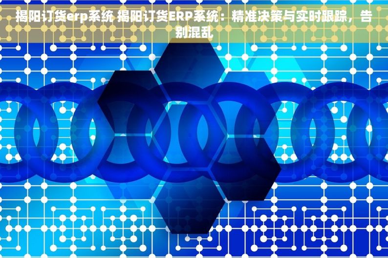 揭阳订货erp系统 揭阳订货ERP系统：精准决策与实时跟踪，告别混乱